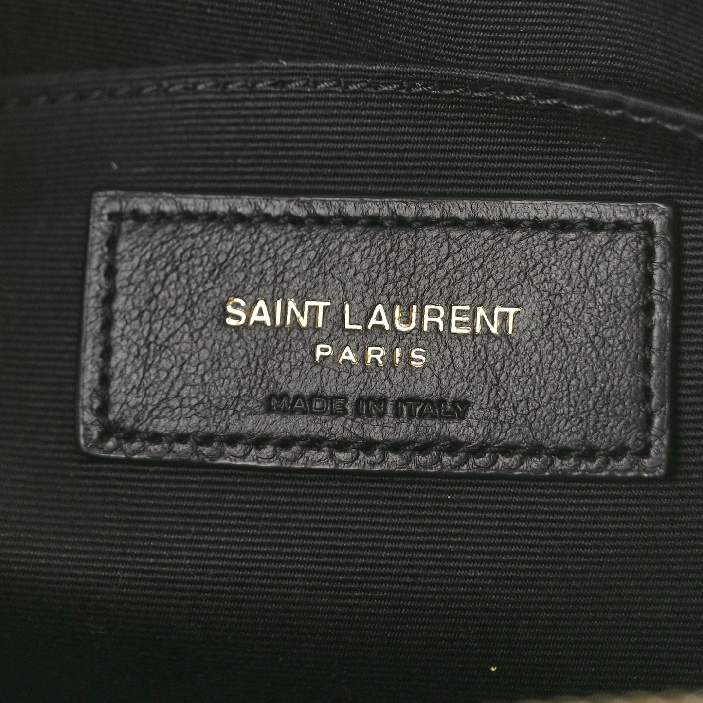 Calfskin Matelasse Monogram Lou Camera Bag Dark Latte