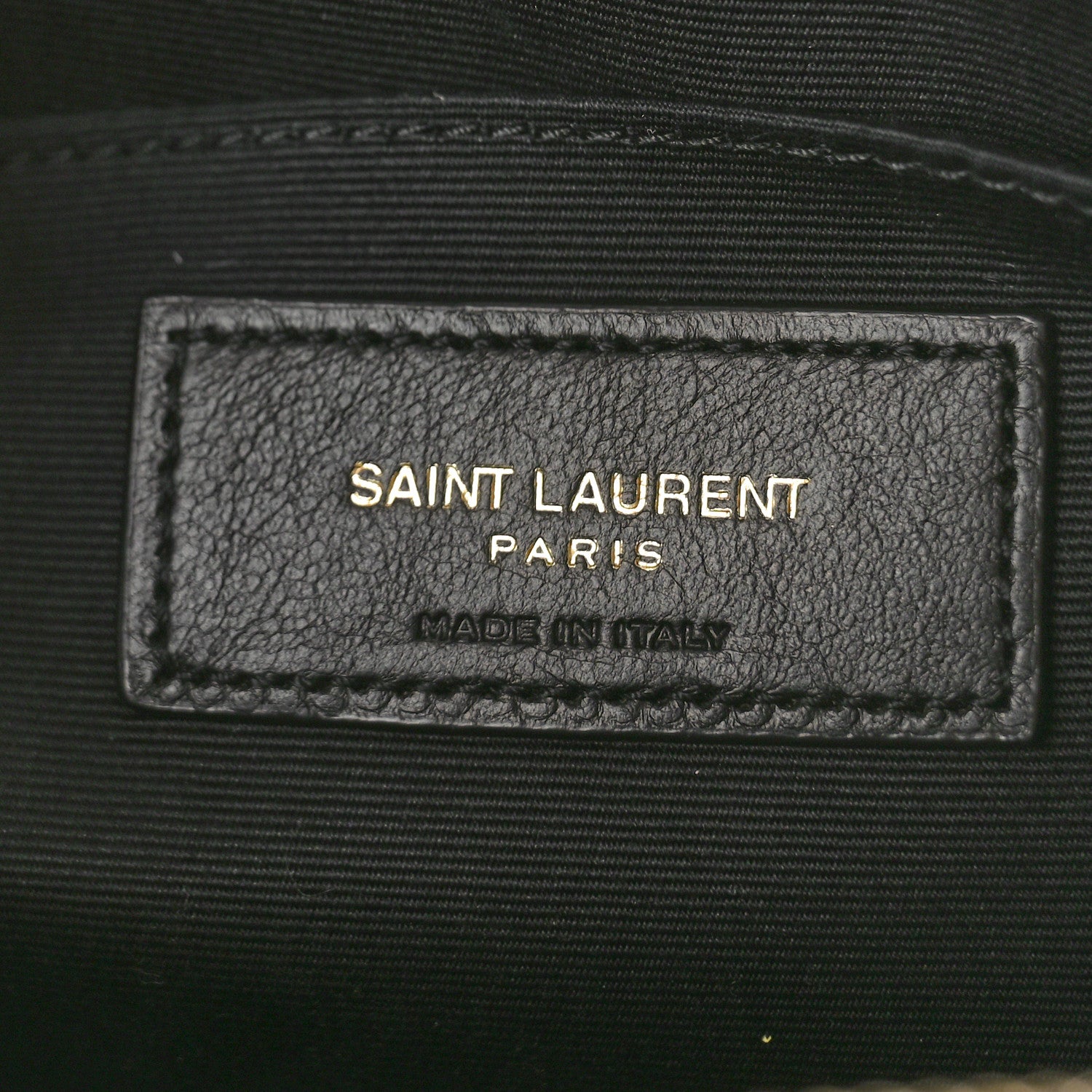 Saint Laurent Calfskin Matelasse Monogram Lou Camera Bag Dark Latte 6 of 10