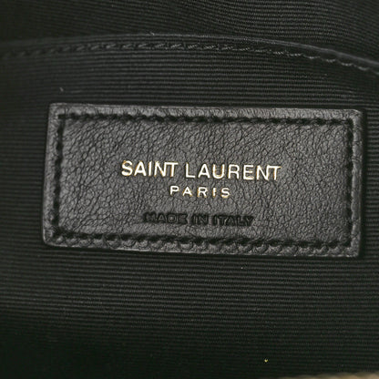 Saint Laurent Calfskin Matelasse Monogram Lou Camera Bag Dark Latte 6 of 10