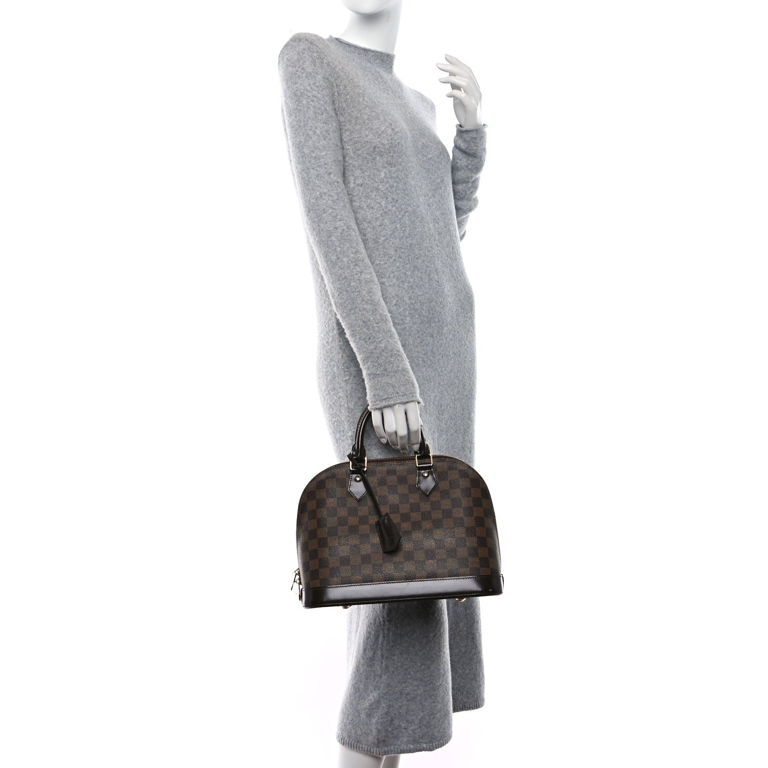 Louis Vuitton LOUIS VUITTON Damier Ebene Alma PM 2 of 8