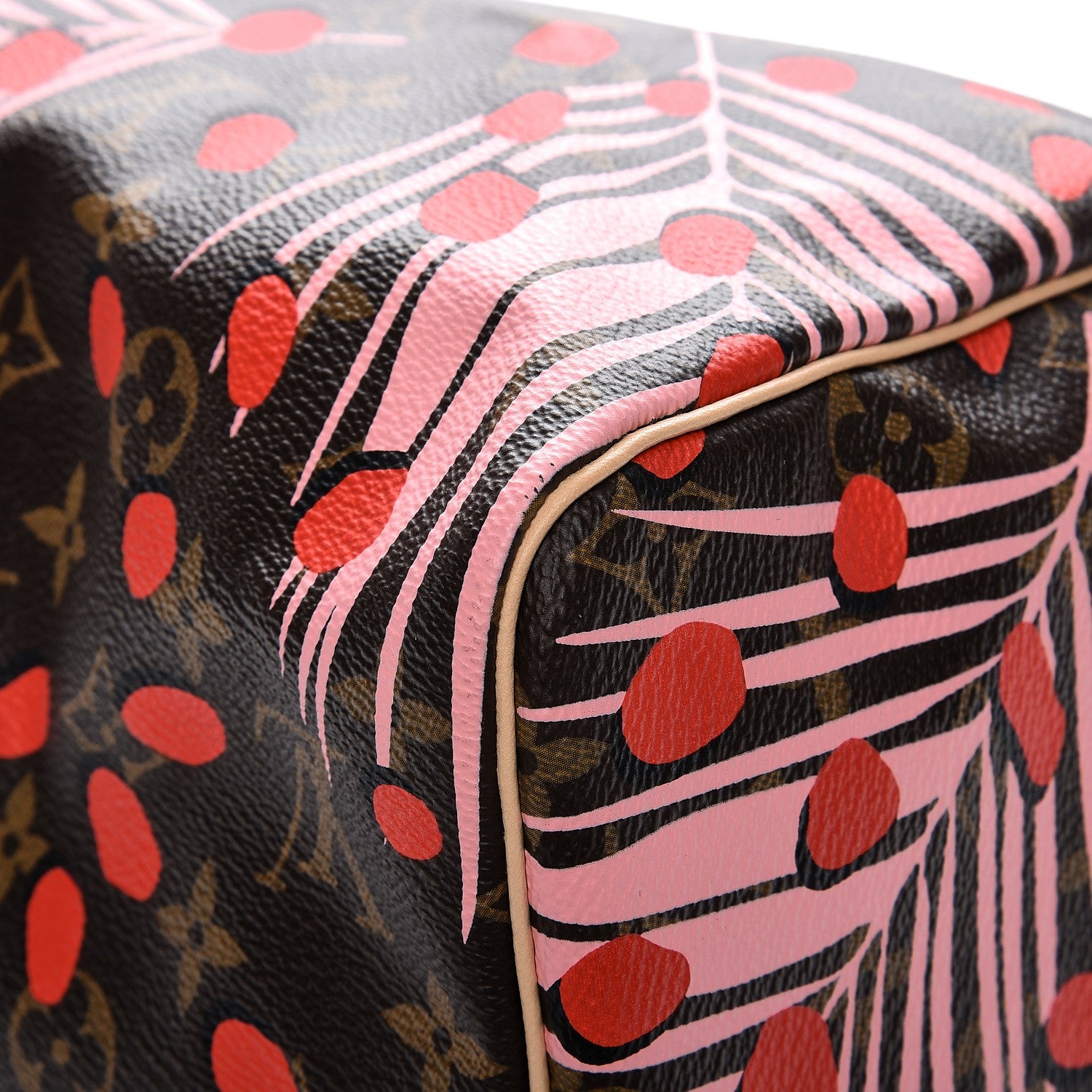 Louis Vuitton Monogram Jungle Dots Speedy 30 Sugar Pink Poppy 9 of 12