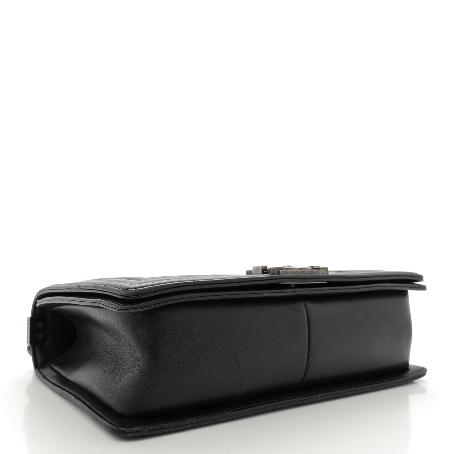 Chanel Lambskin Quilted Medium Boy Flap Black 4 of 14