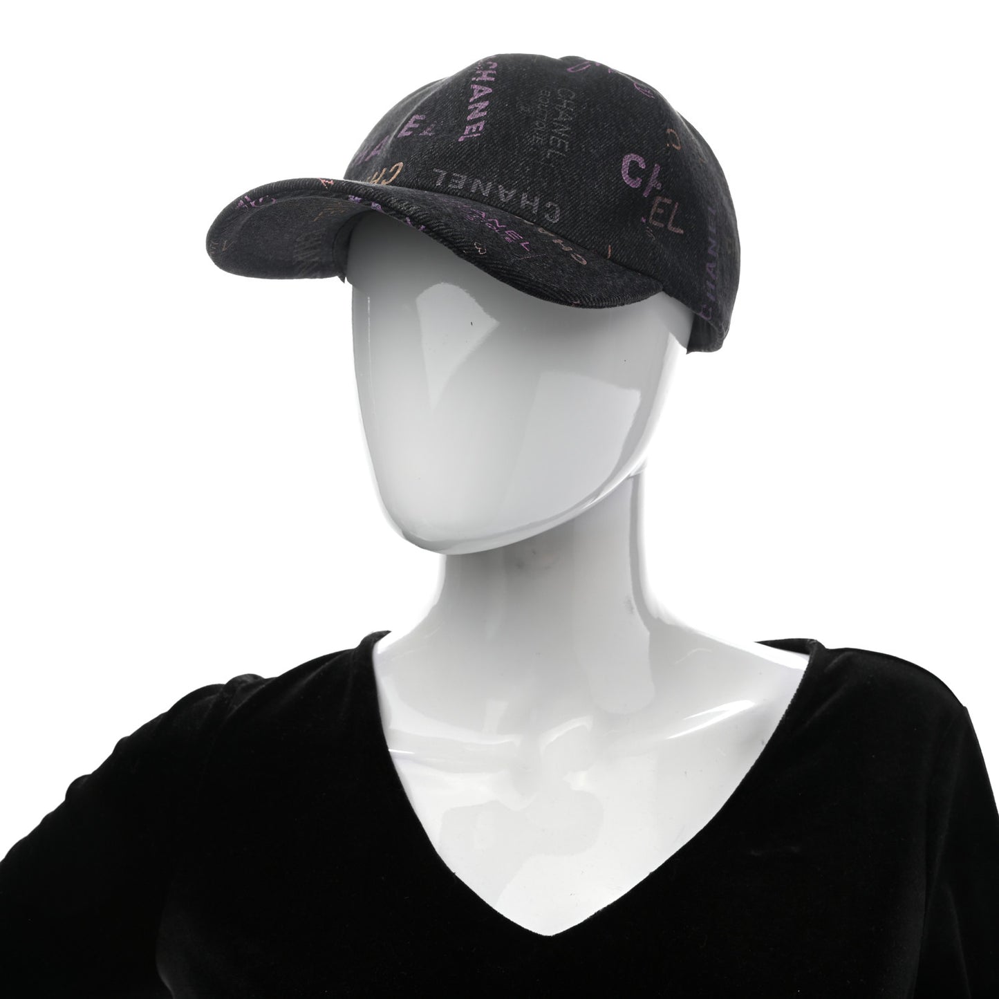 Cotton Mood Cap Hat Black Multicolor