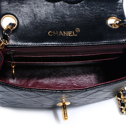 Chanel Lambskin Mini Square Flap Black 5 of 8