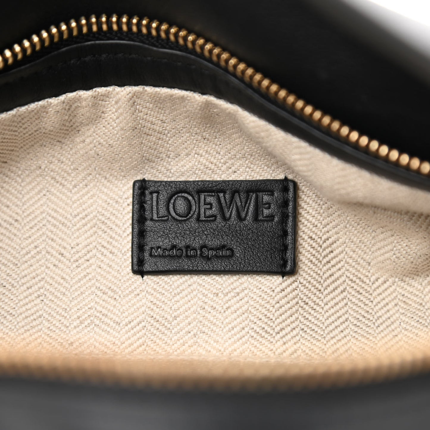 Calfskin Puzzle Hobo Black