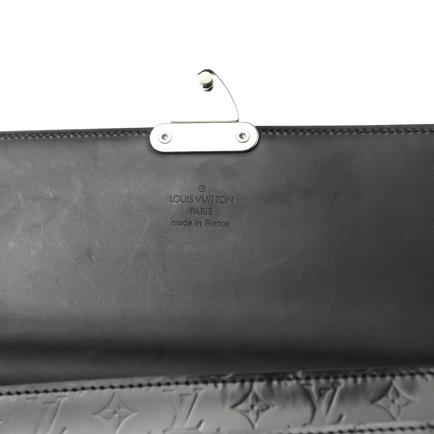 Monogram Glace Anouchka Pochette MM Black