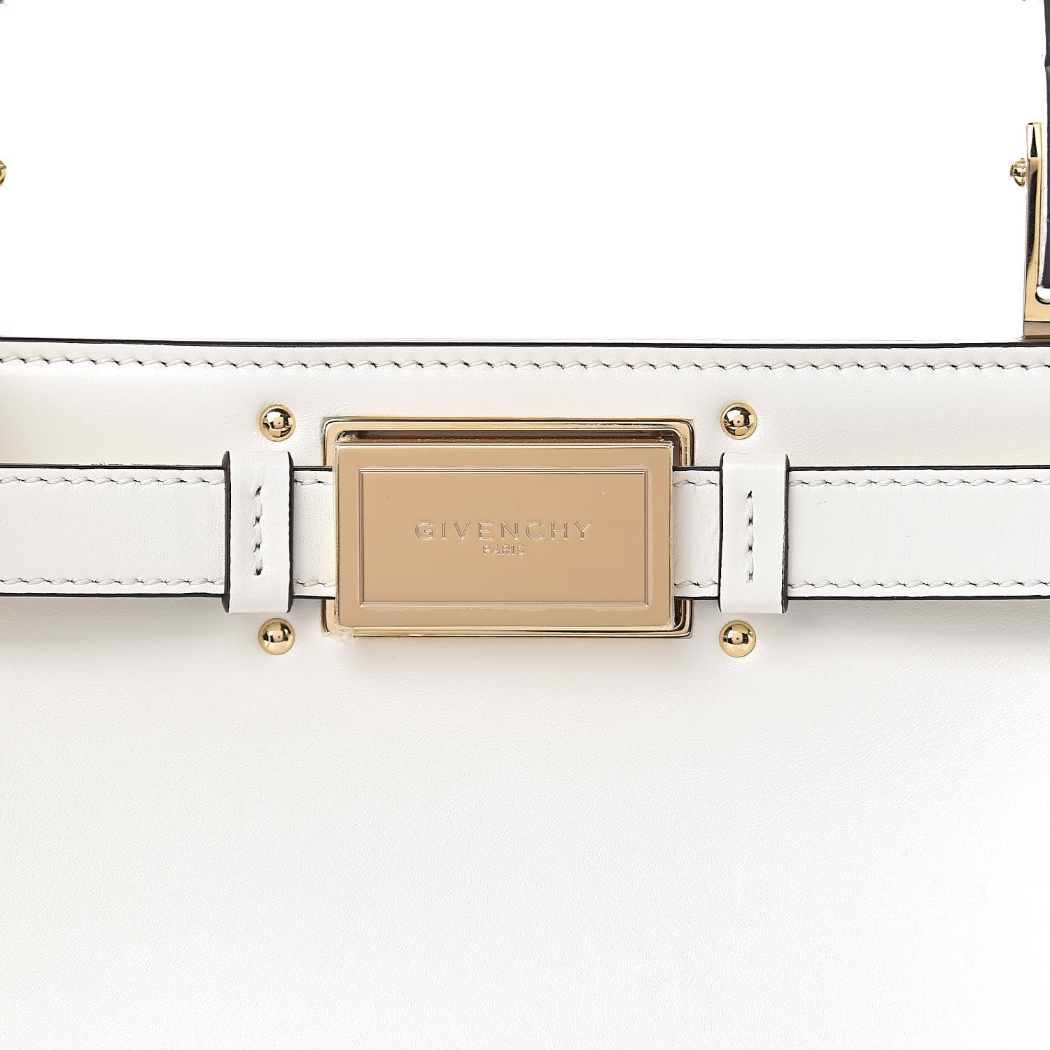 Givenchy Calfskin Small Bespoke Shoulder Bag White 9 of 9