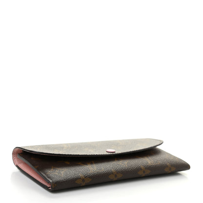 Louis Vuitton Monogram Emilie Wallet Rose Ballerine 4 of 7