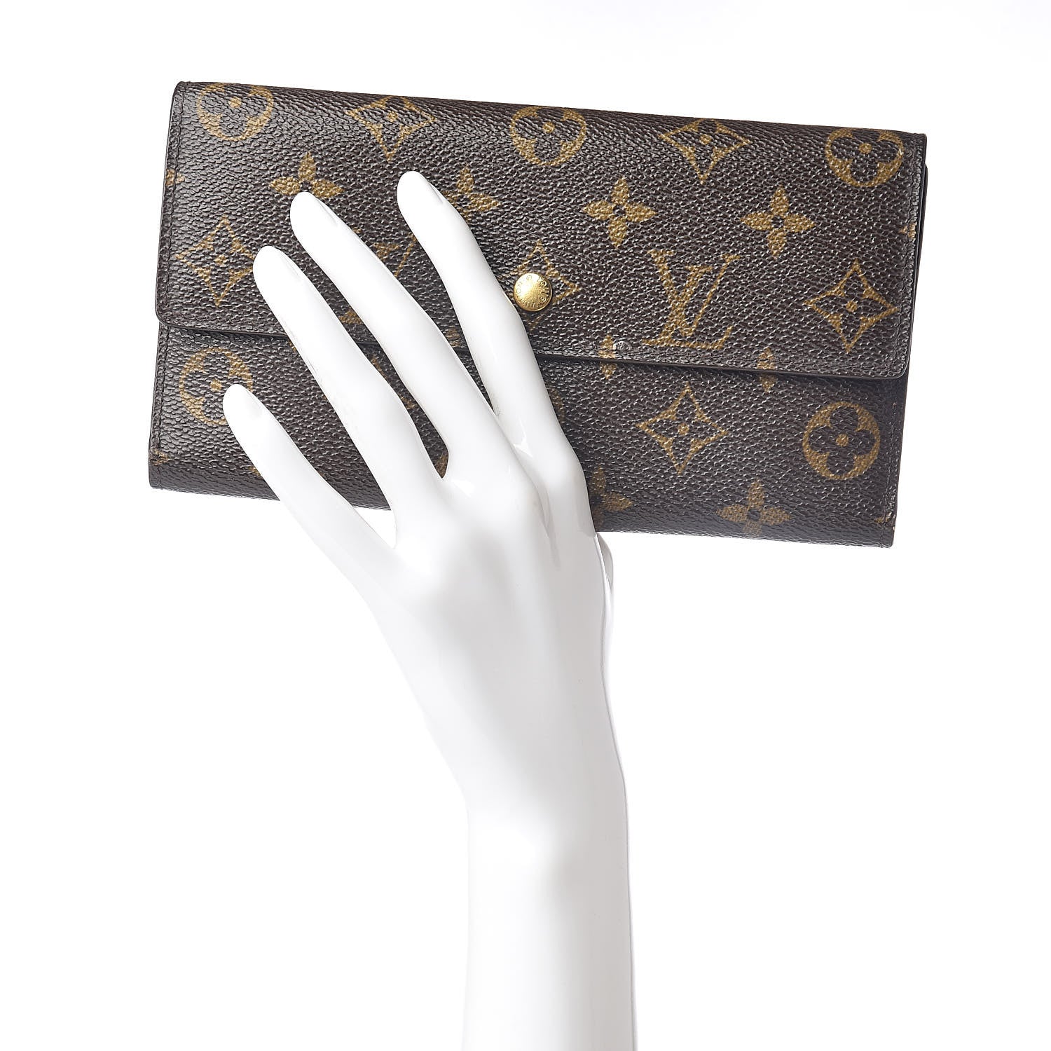 Louis Vuitton Monogram Porte Tresor International Wallet 2 of 11