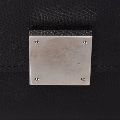 Celine Baby Grained Calfskin Medium Case Flap Black 10 of 10