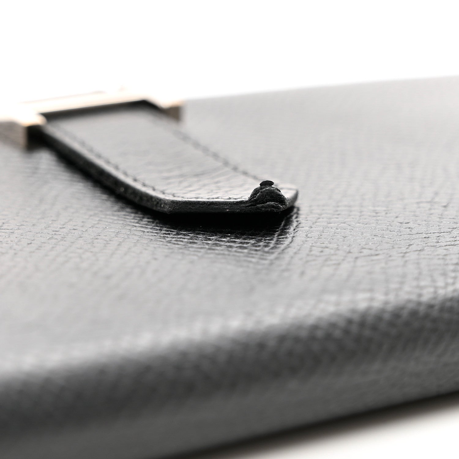 Hermes Epsom Bearn Gusset Wallet Black 7 of 8