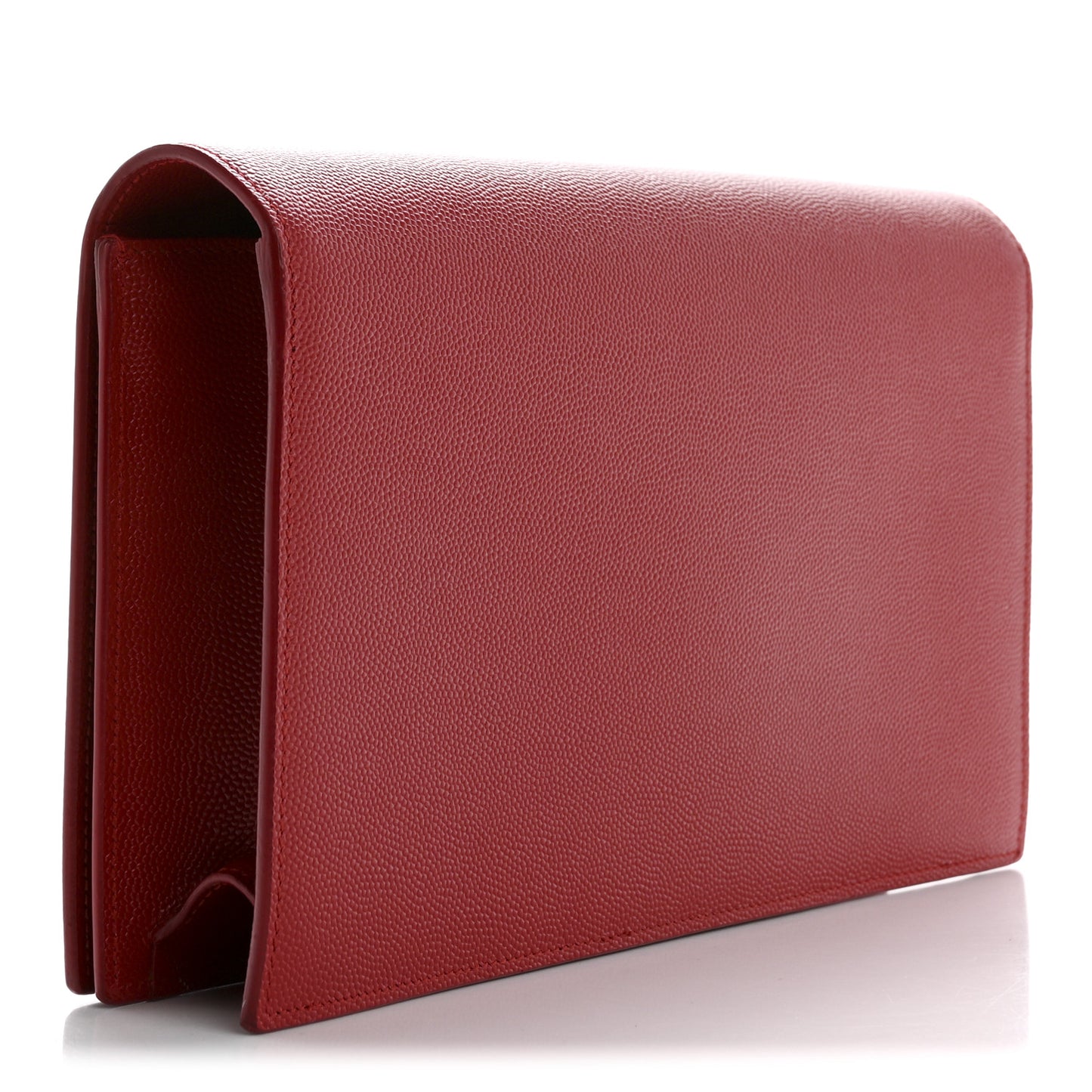 Grain De Poudre Classic Monogram Kate Clutch New Red