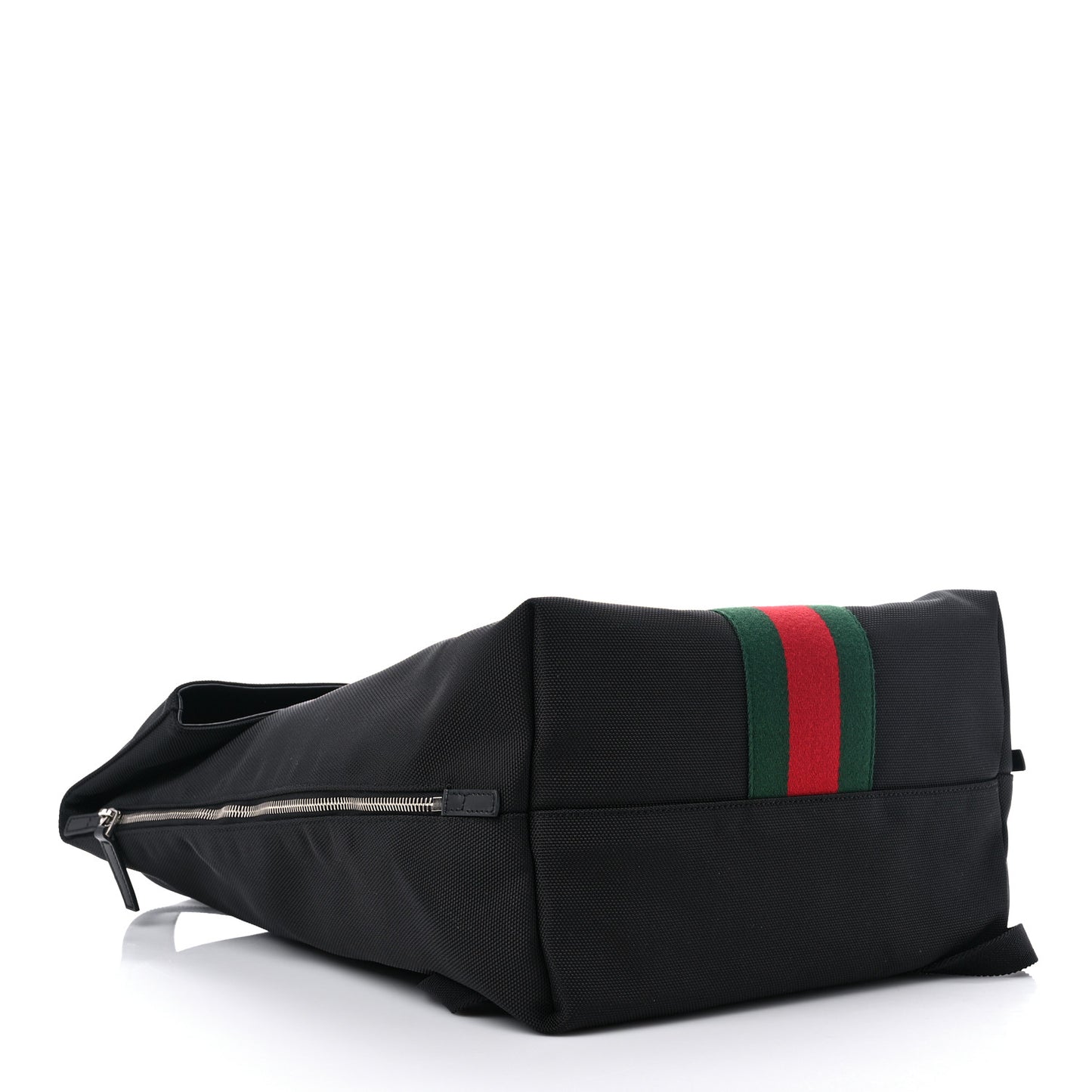 Techno Canvas Web Single Buckle Backpack Black
