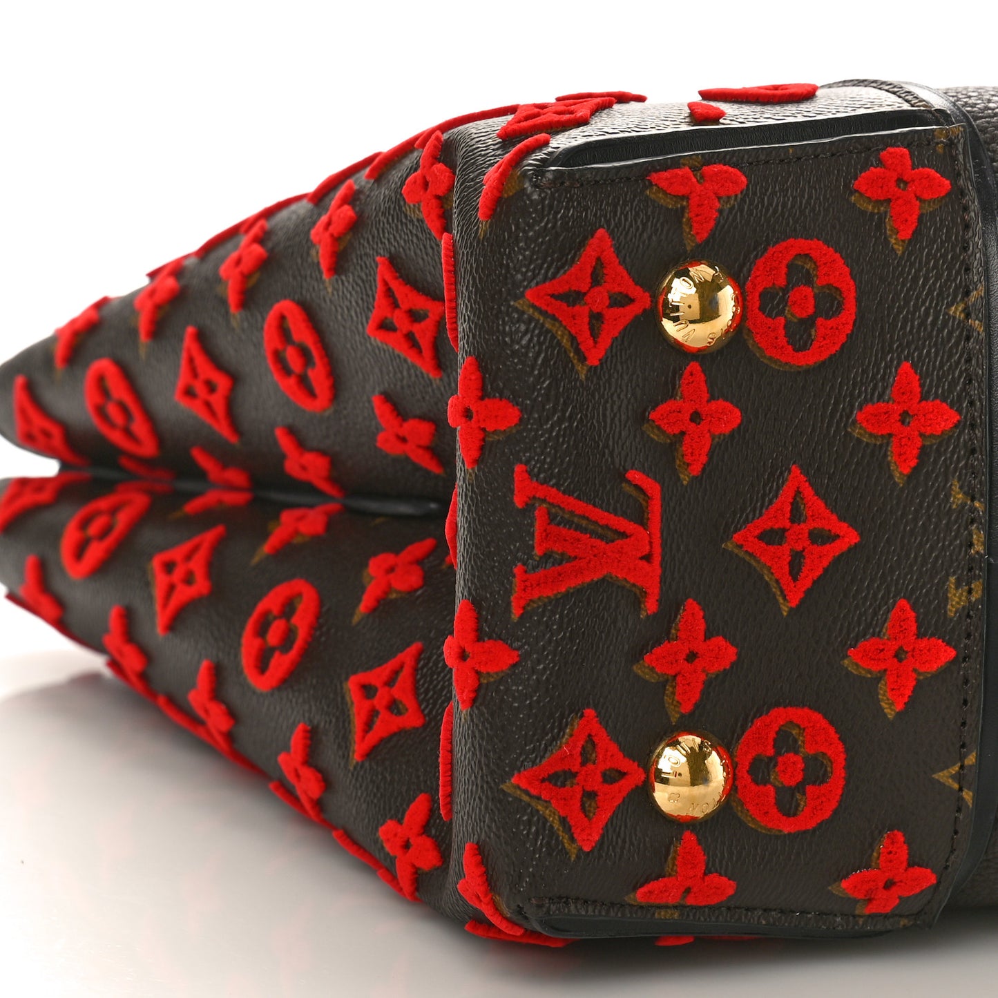 Veau Cachemire Tote W PM Chocolate