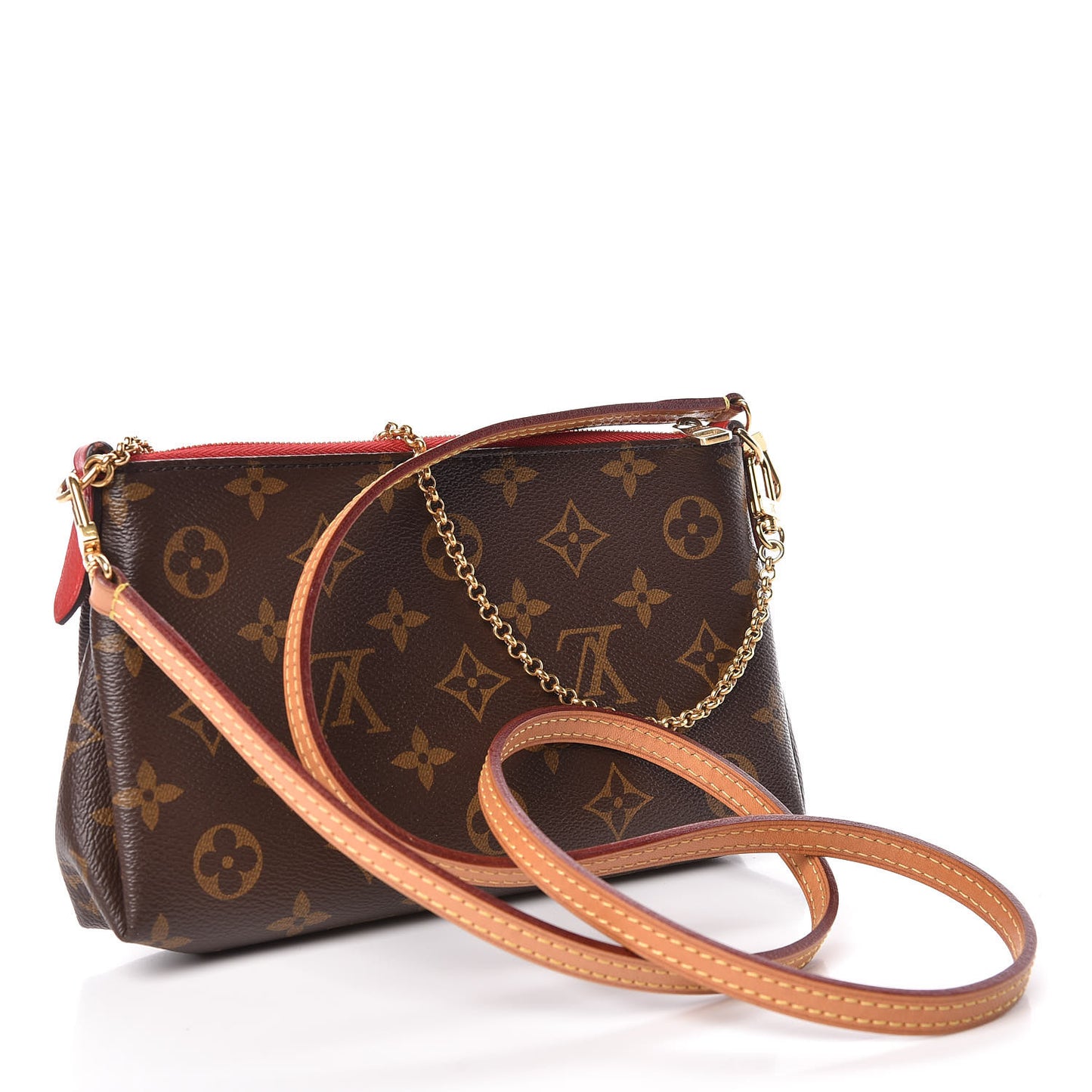 Monogram Pallas Clutch Cherry