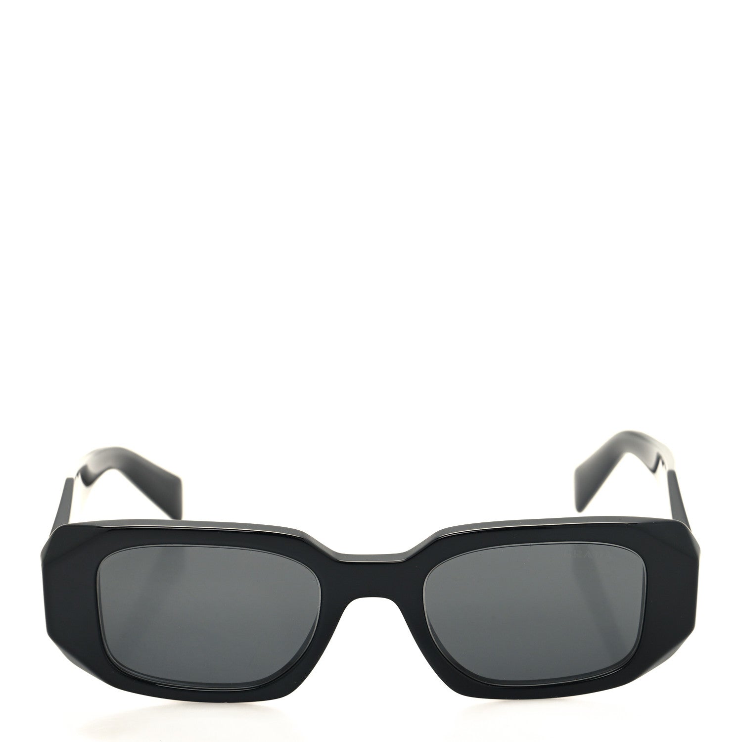 Prada Acetate Symbole Sunglasses SPR 17W Black 2 of 7