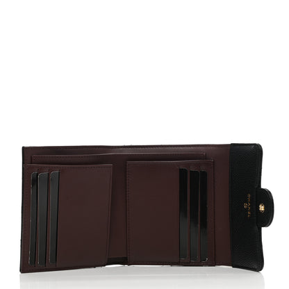 Chanel Caviar Quilted Compact Flap Wallet Black 5 of 8