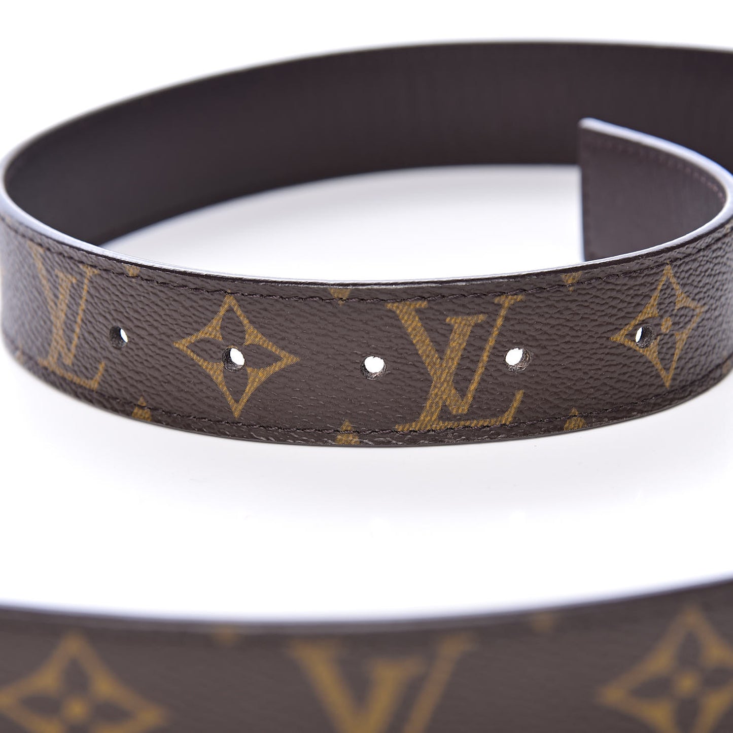 Monogram LV Cut Reversible Belt 85 34