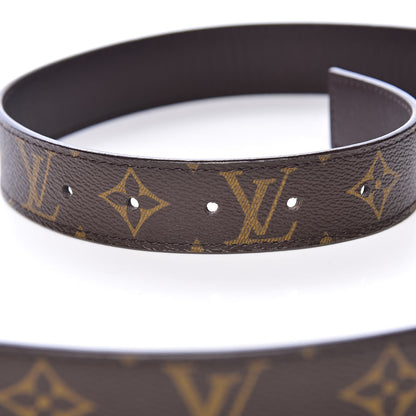 Louis Vuitton Monogram LV Cut Reversible Belt 85 34 5 of 7