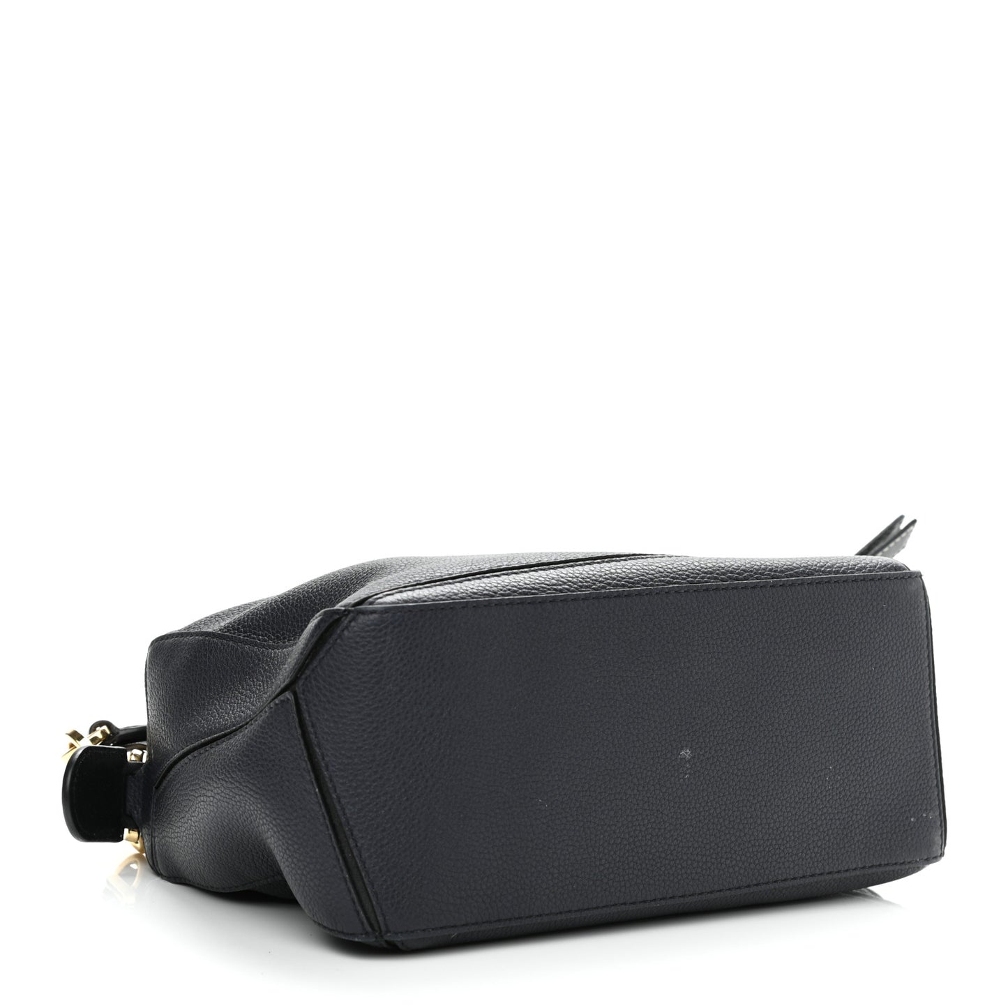 Calfskin Small Puzzle Bag Midnight Blue Black