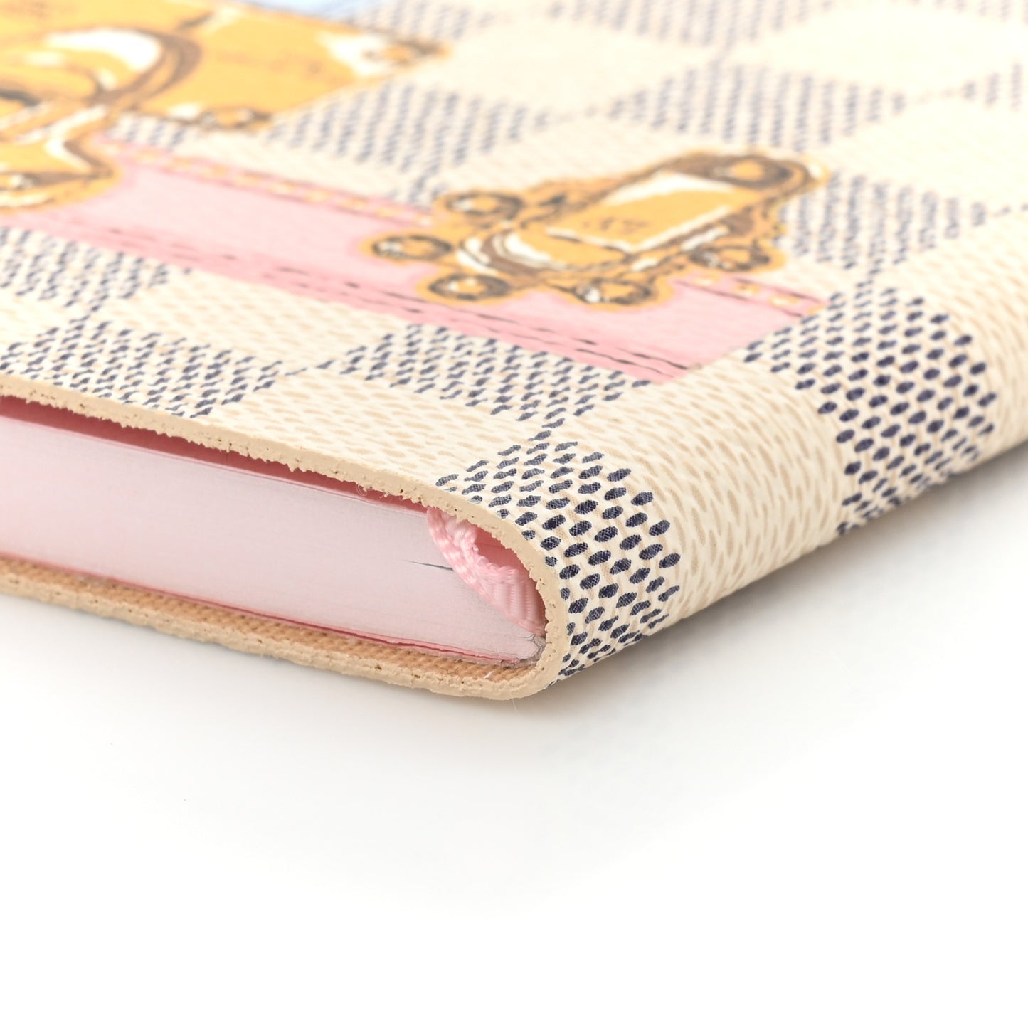 Damier Azur Summer Trunks Clemence Notebook MM