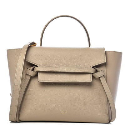 Celine Grained Calfskin Micro Belt Bag Light Taupe 1 of 10