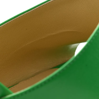 Bottega Veneta Lambskin Stretch Mule Sandals 41 Grass 9 of 10