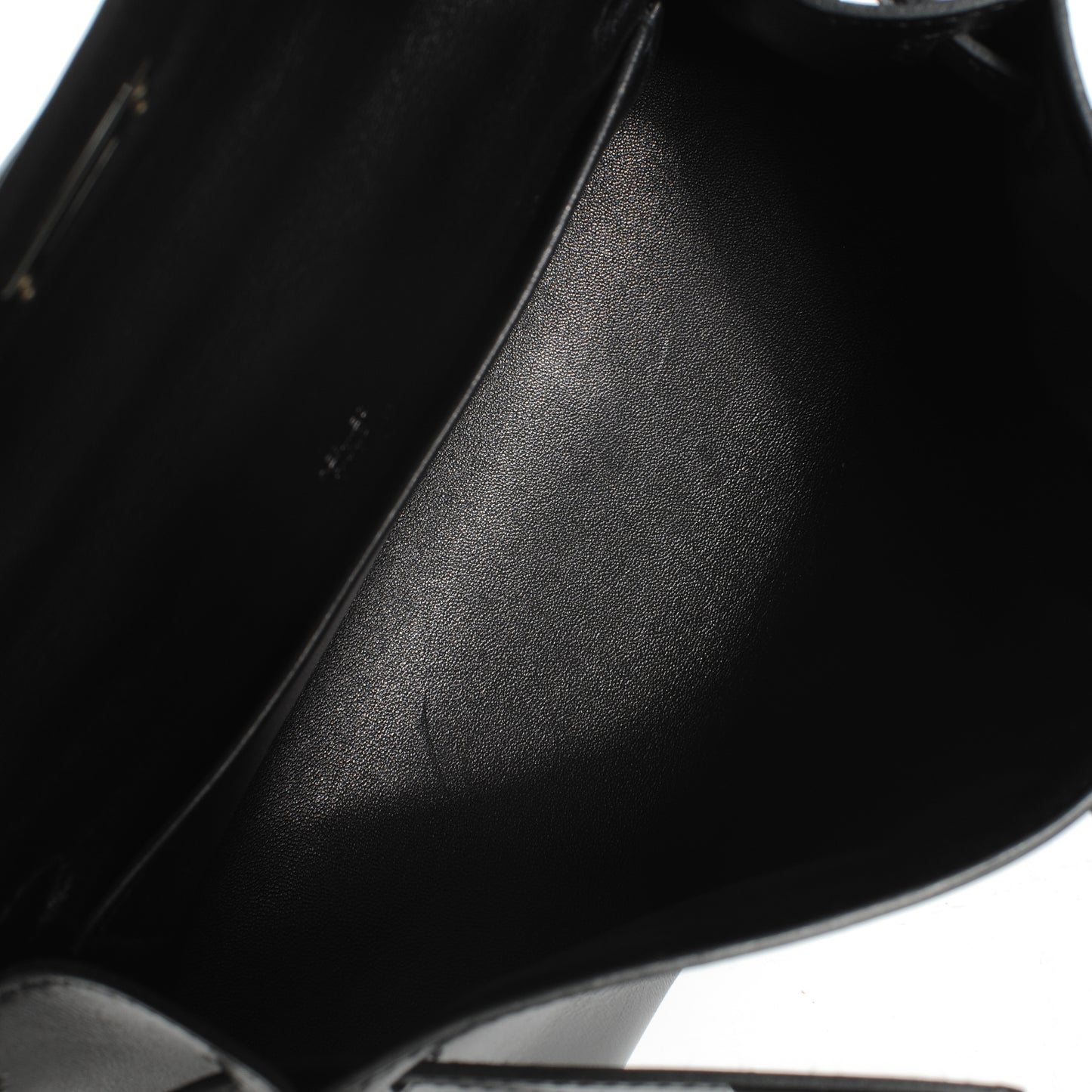 Box Calf So Black Kelly Pochette Noir