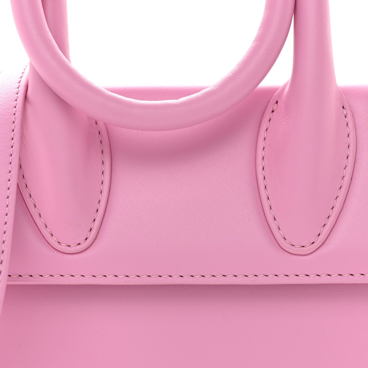 Jacquemus Smooth Calfskin Le Chiquito Noeud Light Pink 7 of 12