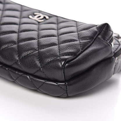 Chanel Calfskin Quilted Waist Bag Black 10 of 11