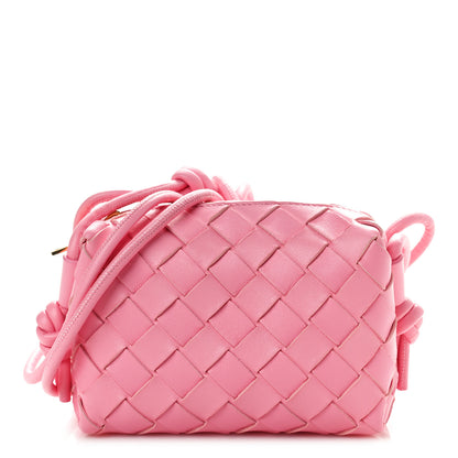 Bottega Veneta Nappa Intrecciato Mini Loop Camera Bag Ribbon 1 of 9
