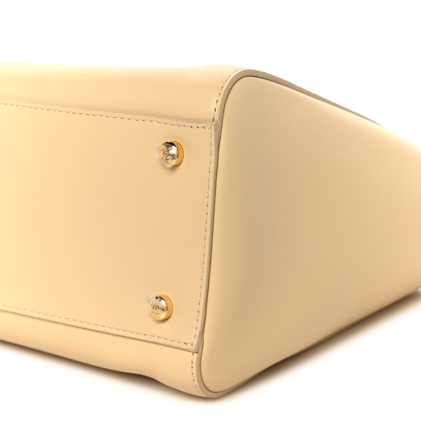 Calfskin Archetype Small Shopping Tote Beige