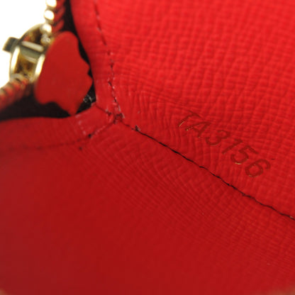 Louis Vuitton Monogram 2016 Christmas Animation Round Coin Purse Rouge 5 of 8