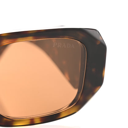 Prada Acetate Symbole Sunglasses SPR 17W Havana 7 of 8