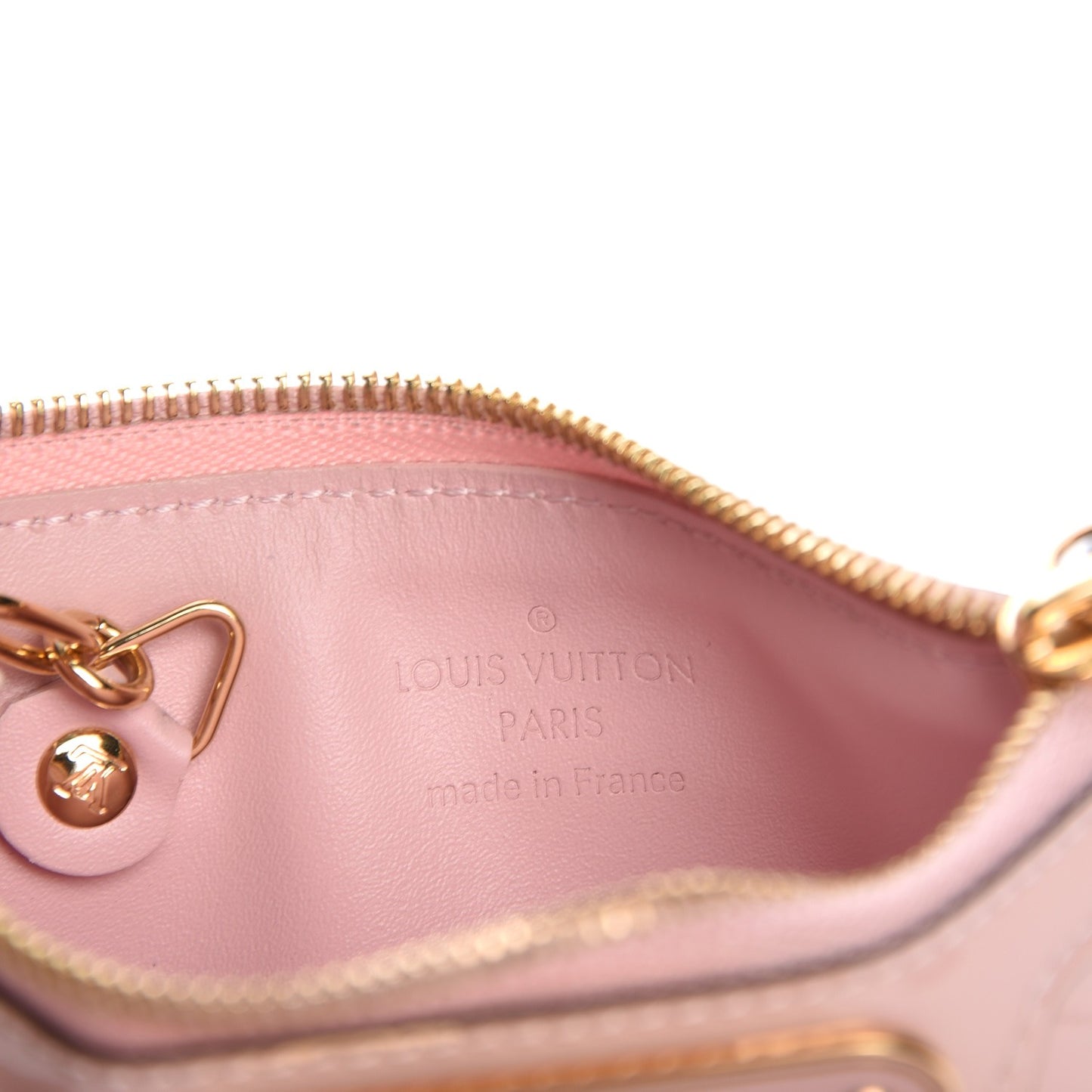 Vernis Key Pouch Rose Ballerine