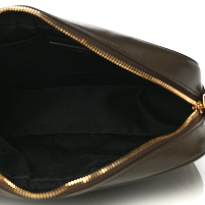Saint Laurent Calfskin Matelasse Monogram Lou Camera Bag Military Olive 5 of 11