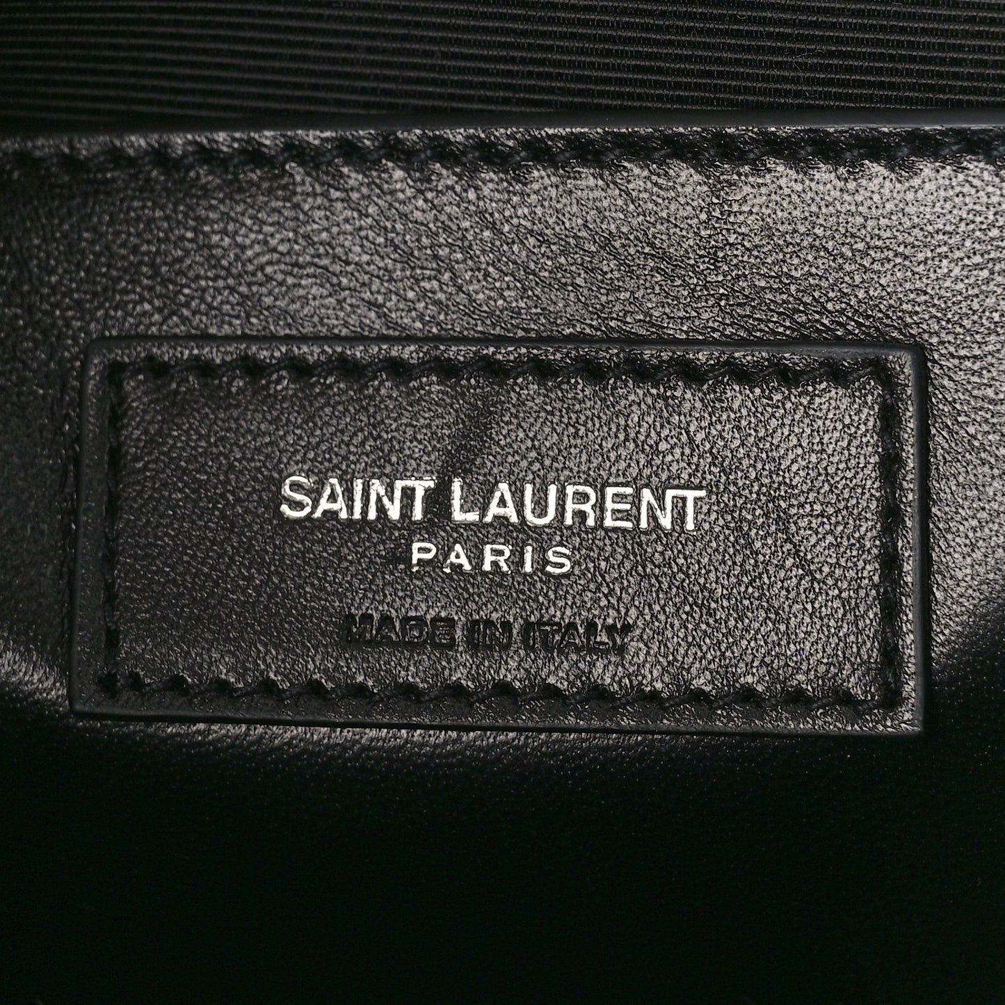 Grain De Poudre Large Classic Monogram Kate Satchel Black