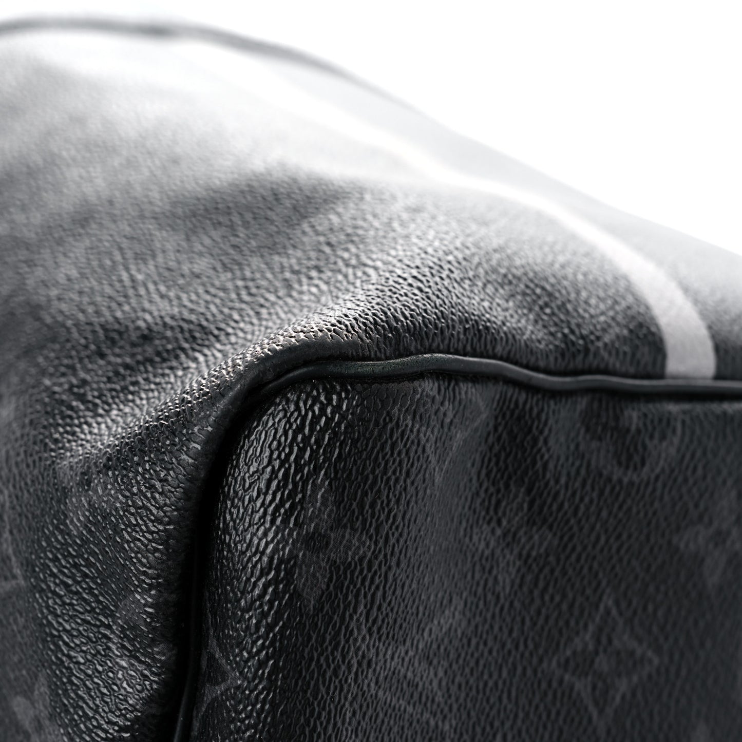 X FUJIWARA Monogram Eclipse Flash Fragment Keepall Bandouliere 55