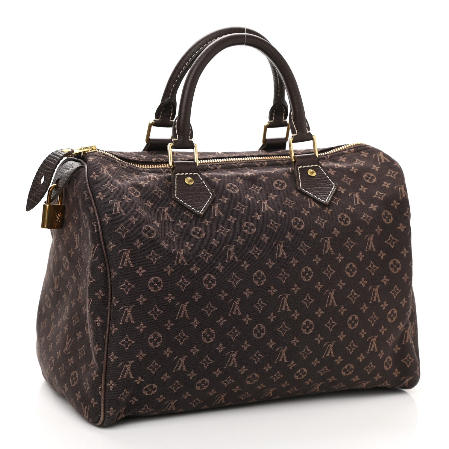 Louis Vuitton Mini Lin Speedy 30 Ebene 3 of 9