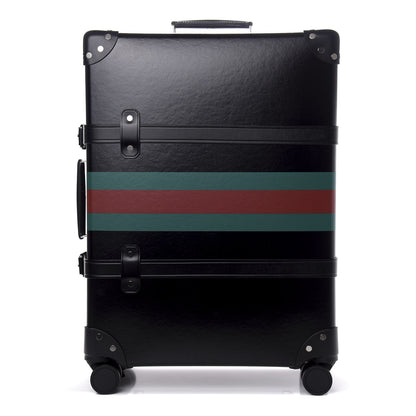 Gucci Calfskin Web Globe-Trotter Carry-On Black 1 of 15