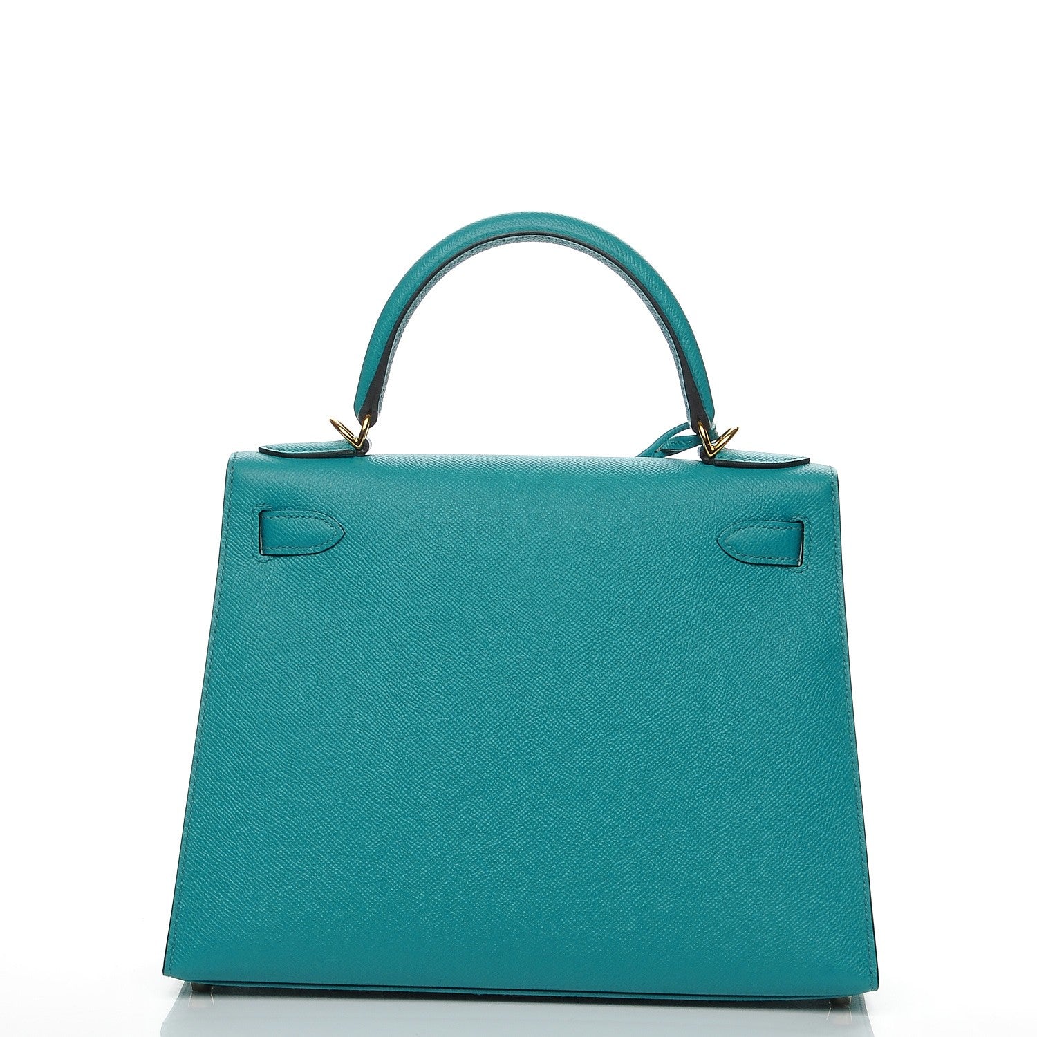 Hermes Epsom Kelly Sellier 28 Bleu Paon 5 of 28