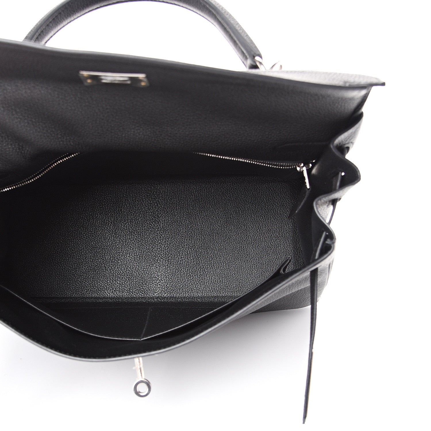 Hermes Togo Kelly Retourne 32 Black 4 of 9