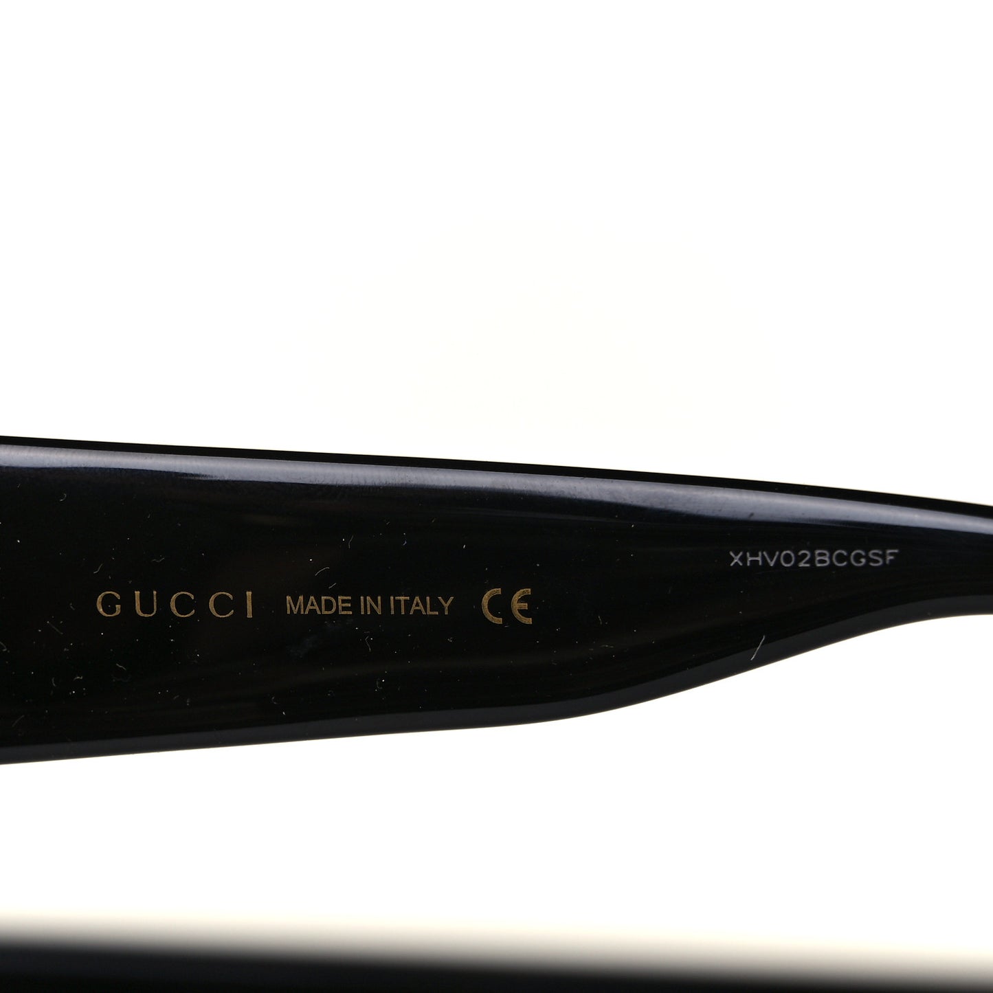 Acetate Square Frame Sunglasses GG0053S Black