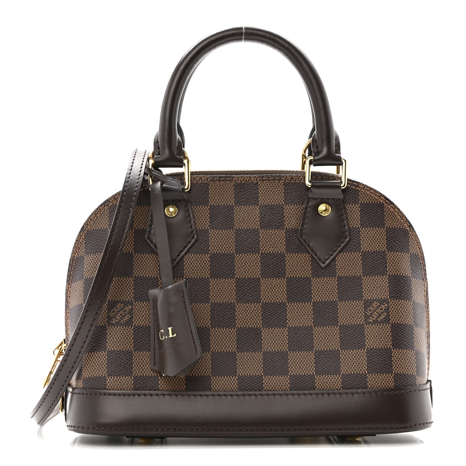Louis Vuitton Damier Ebene Alma BB 1 of 15