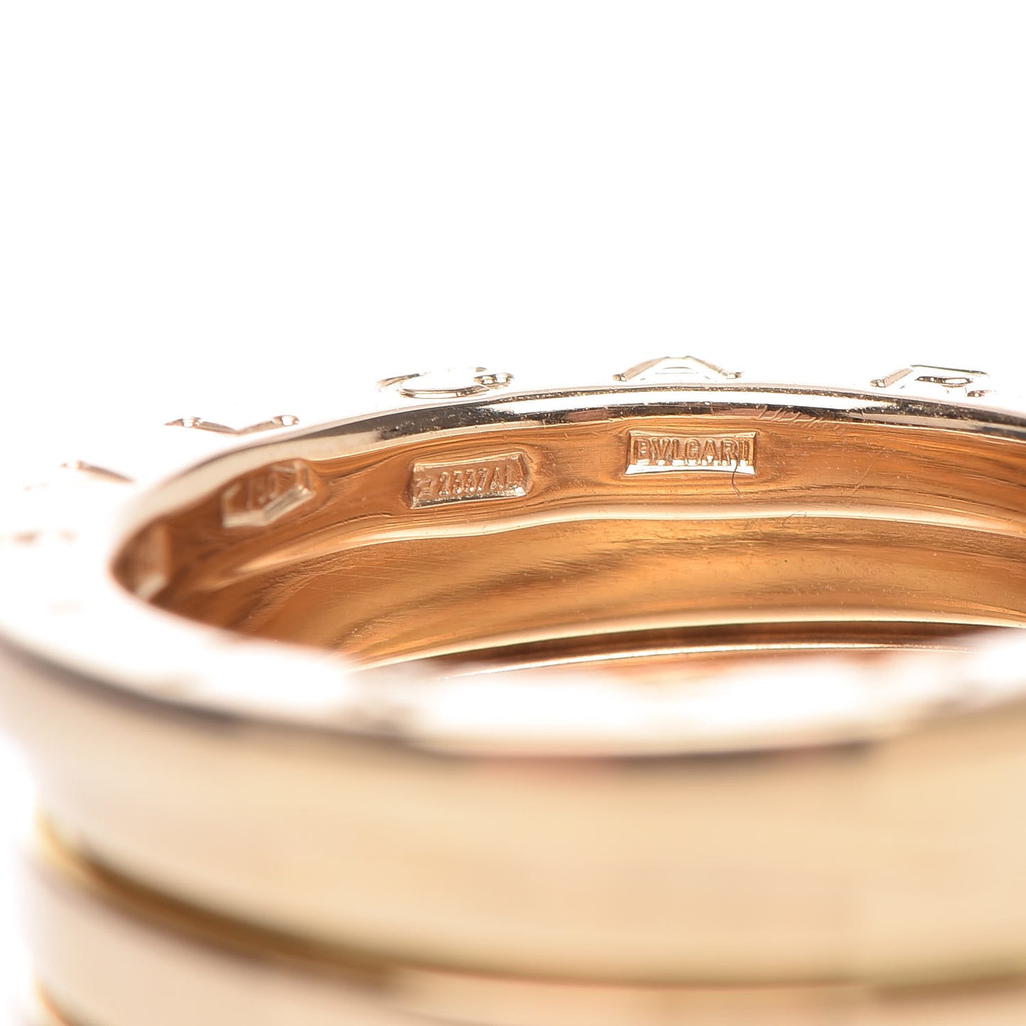 18K Yellow Gold B.Zero1 Four-Band Ring 50 5.25