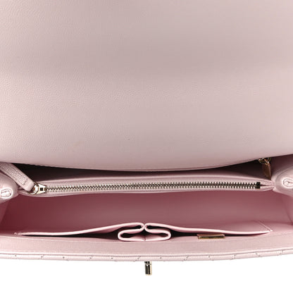 Chanel Caviar Quilted Small Coco Handle Flap Light Pink 5 of 10