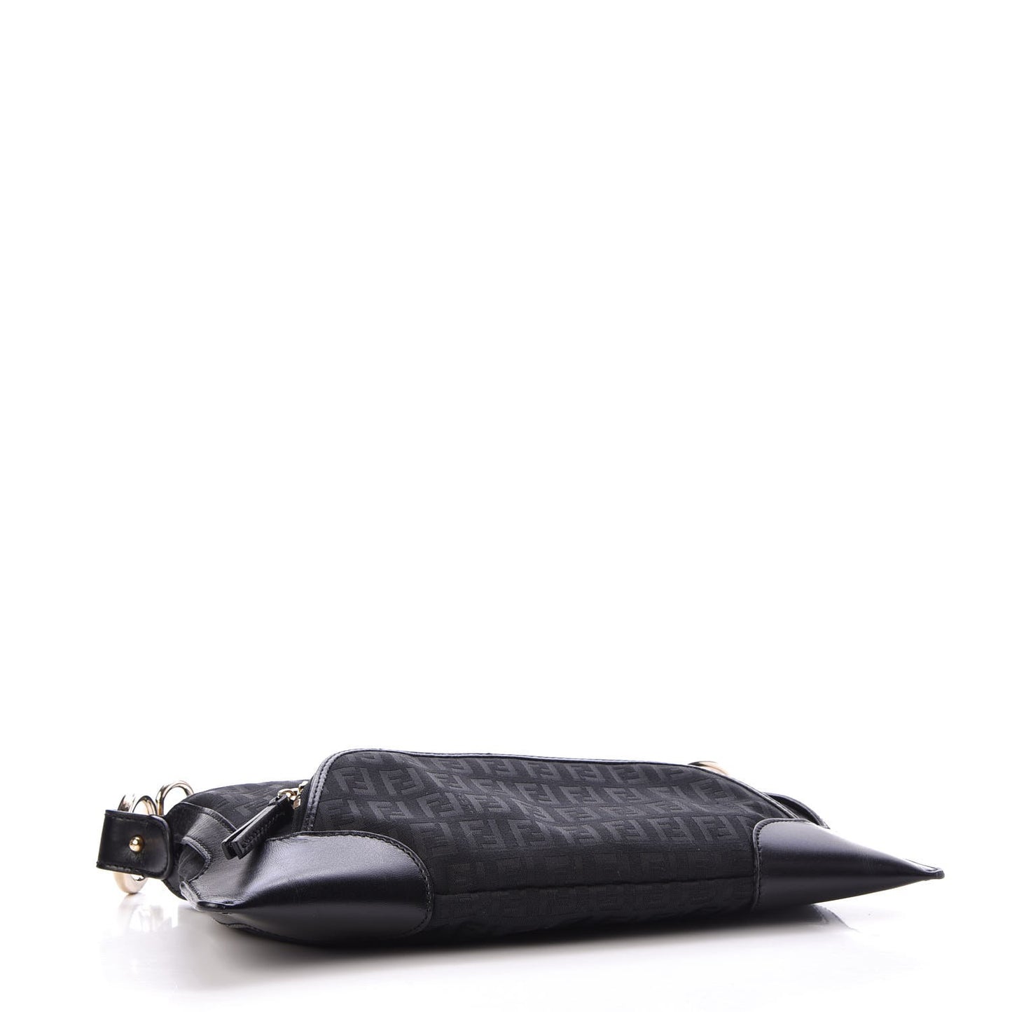 Zucchino Cuoio Small Chef Pocket Shoulder Bag Black