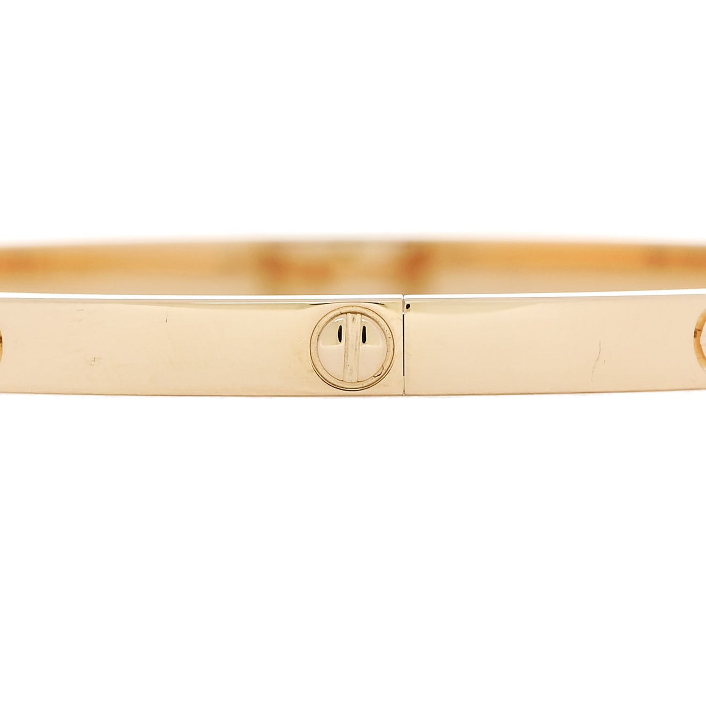 18K Yellow Gold Small LOVE Bracelet 17