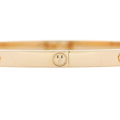 Cartier 18K Yellow Gold Small LOVE Bracelet 17 4 of 8