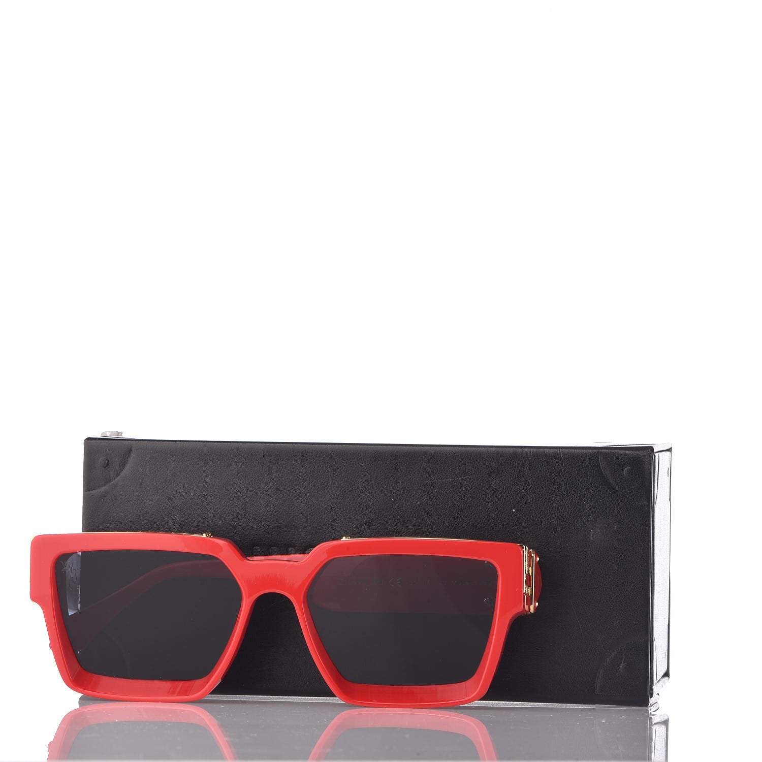 Louis Vuitton Acetate 1.1 Millionaires Z1169W Sunglasses Red 7 of 7